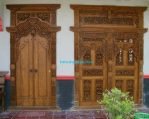 Pintu Gebyok Jati Ukir Bali
