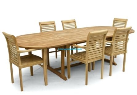 Meja Makan Outdoor Garden Murah