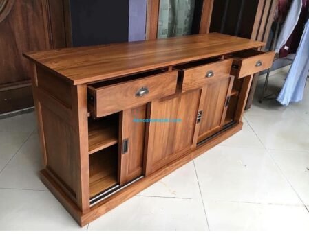 Bufet Tv Minimalis Pintu Sleding