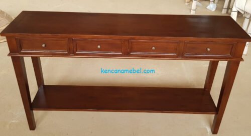 Meja Konsul Minimalis Jati