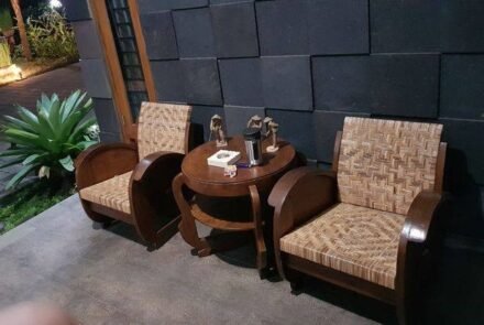 Jual Set Kursi Teras Rotan Sedan