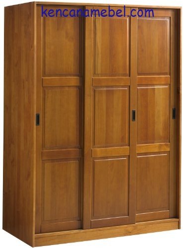 Almari Pakean Minimalis Pintu Sledeng