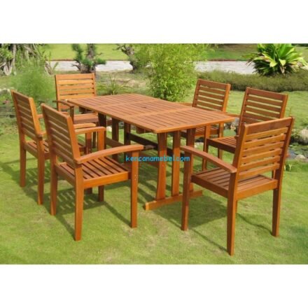 Meja Makan Minimalis Outdoor Garden