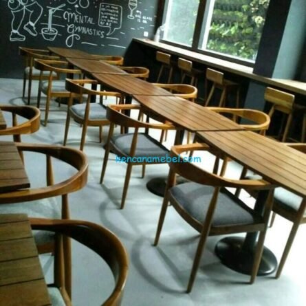 Set Kursi Makan Cafe Mewah