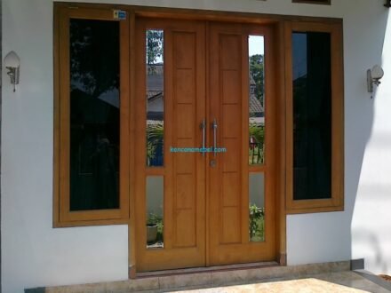 Harga Kusen 2 Pintu Kayu Jati