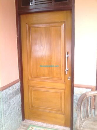 Pintu Kayu Jati Minimalis Jepara