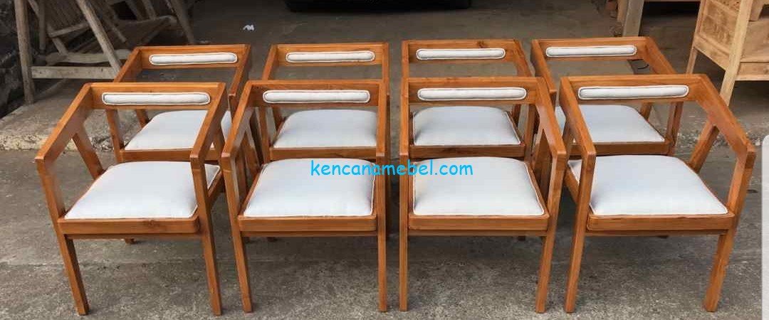 Kursi Cafe Minimalis Jati Restoran