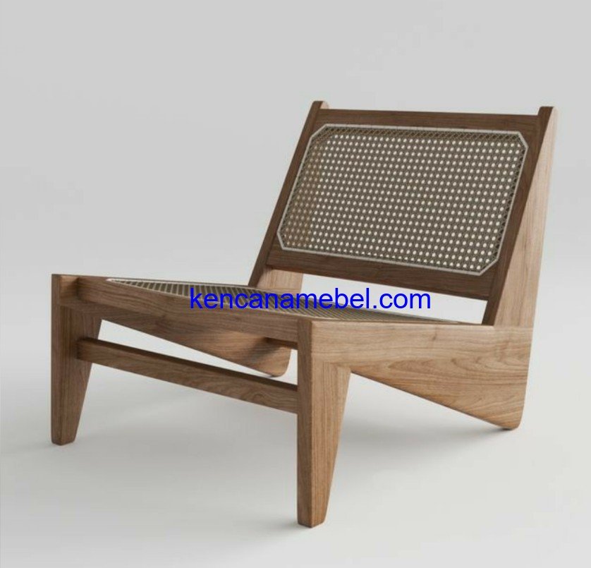 Kursi Cafe Rotan Kayu Jati