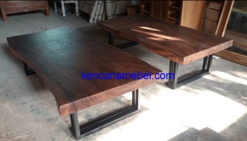 Meja Makan Trembesi Solid Jepara