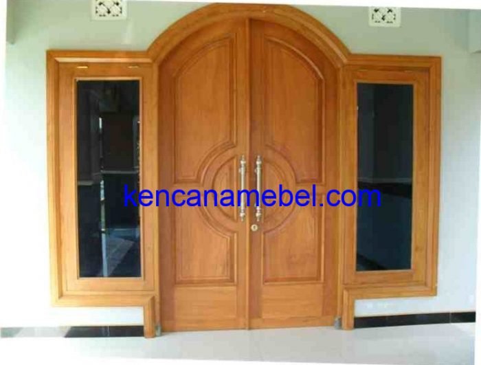 Kusen Pintu Jati Lengkung
