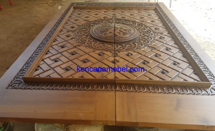 Pintu Kusen Kayu Jati Nabawi