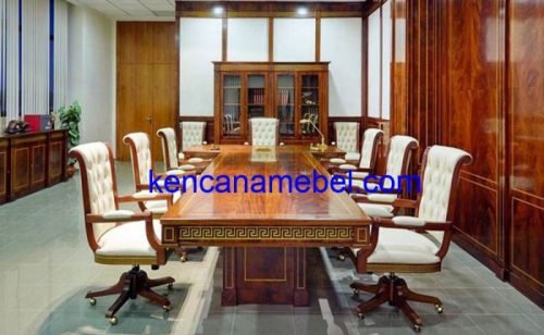 Meja Meeting Jati Jepara
