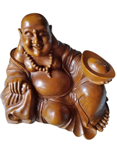 Patung Budha Julaihut Kayu