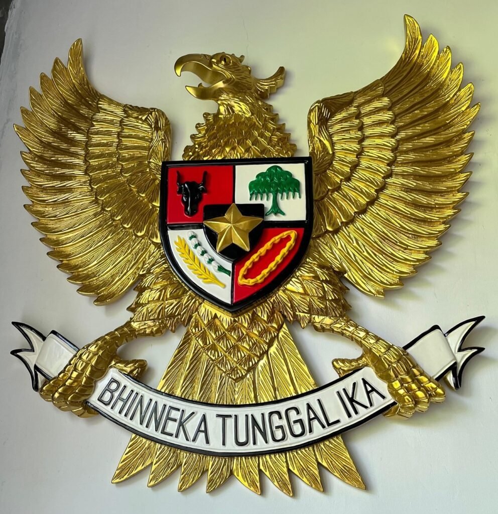 Garuda Pancasila Kayu Jati